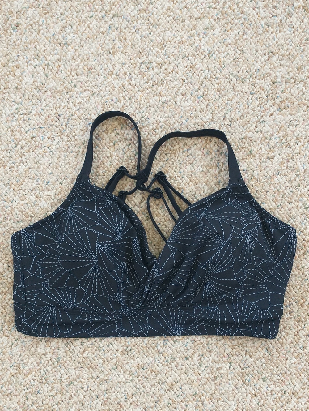 Title Nine Métis Underwire Strappy Bikini Top 36DD